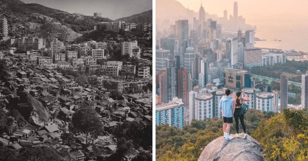 Гонконг сменил многочисленные деревянные домики на современные высотки