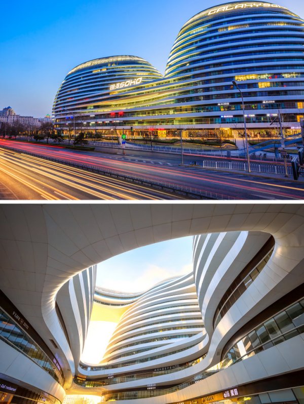 Комплекс Galaxy SOHO, Пекин, Китай Комплекс Galaxy SOHO, Пекин, Китай