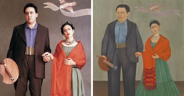 «Фрида», Джули Тэймор, 2002 — «Фрида и Диего Ривера», Фрида Кало, 1931