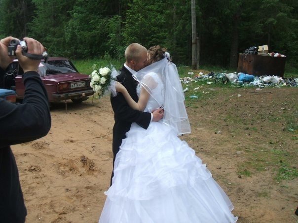 Безумные свадебные фотографии