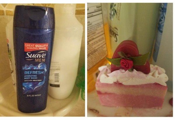 Моё мыло и мыло жены