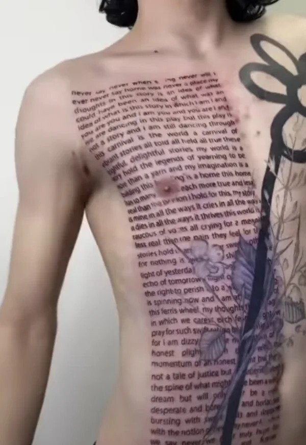Необычные и странные татуировки
