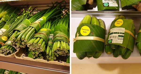 В супермаркетах Таиланда отказываются от пластиковых упаковок