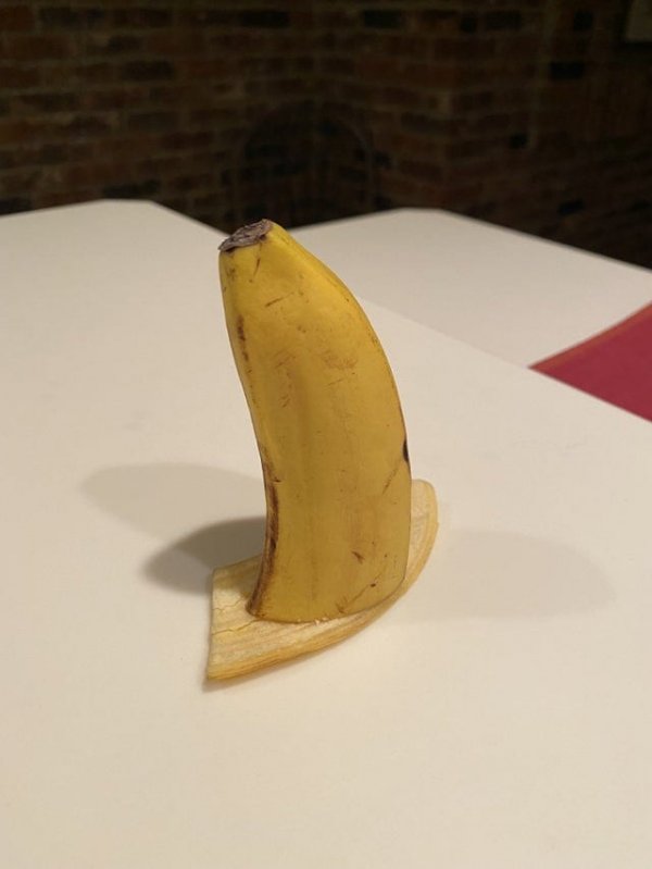 Как сохранить в свежем виде половинку банана