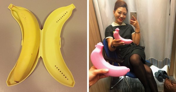 Японцы обожают создавать различные ненужные приспособления. Например, чехол для банана