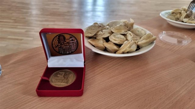 Школьник из Петербурга Максим Лукашев получил медаль за идеальный пельмень