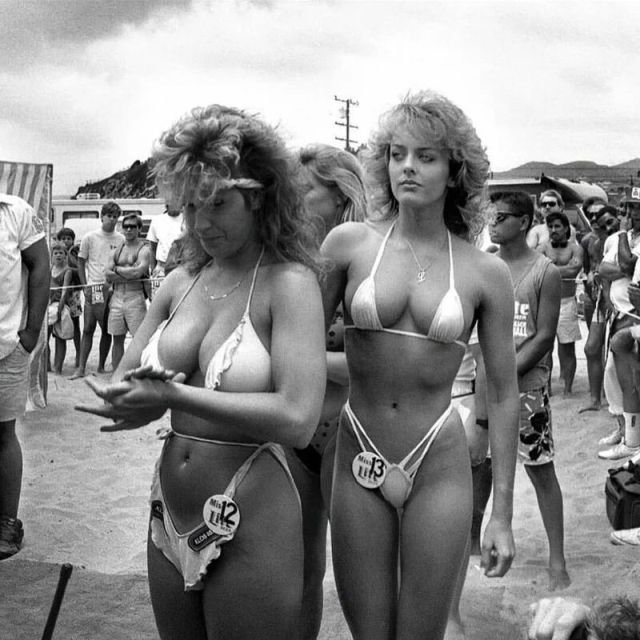 Конкурс купальников-бикини. Калифорния, 1986 год