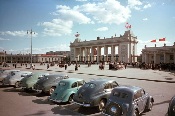 Парк Горького. Москва. 1954 год