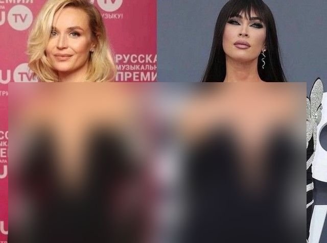 Кто выглядит круче в &quot;голом платье&quot; - Полина Гагарина или Меган Фокс