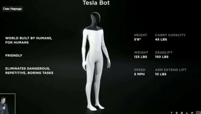 Илон Маск к 30 сентября создаст человекоподобного робота Optimus: он решит проблему рабочей силы