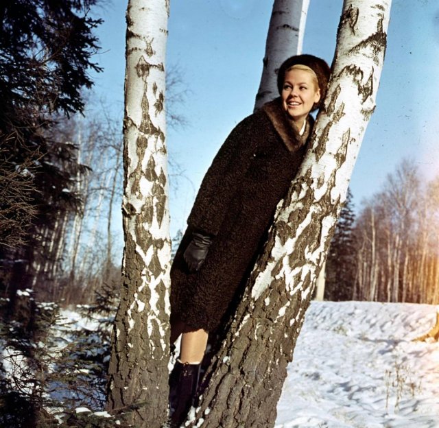Редкие фото звезды советского подиума Милы Романовской