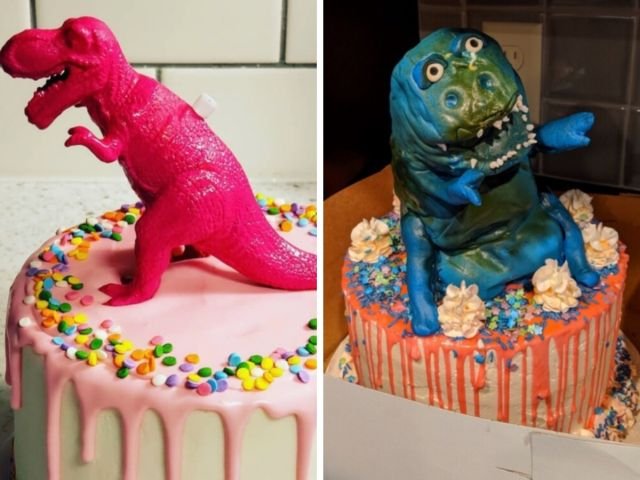 Привезли торт на день рождения моей сестры