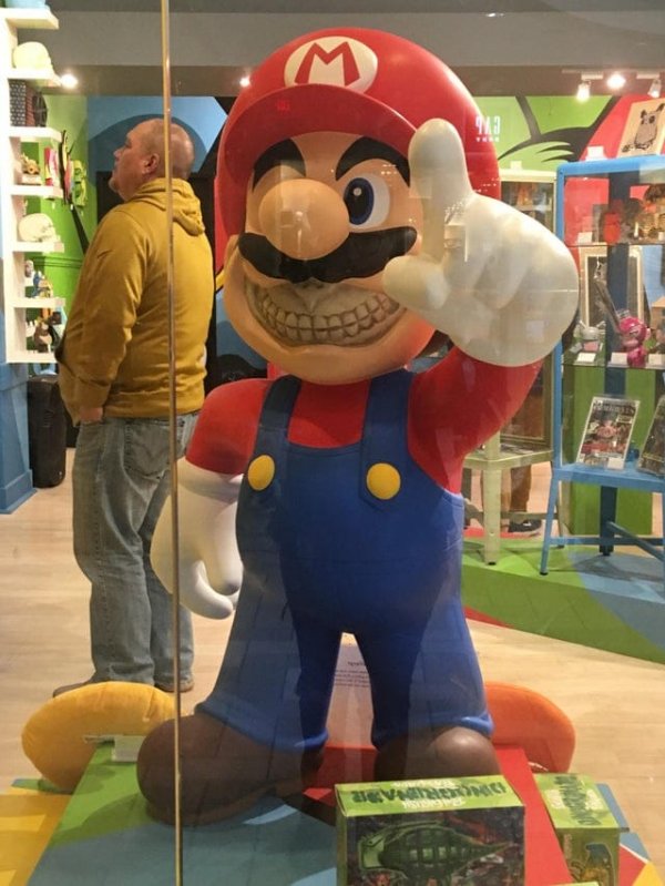 Очень дружелюбный Марио