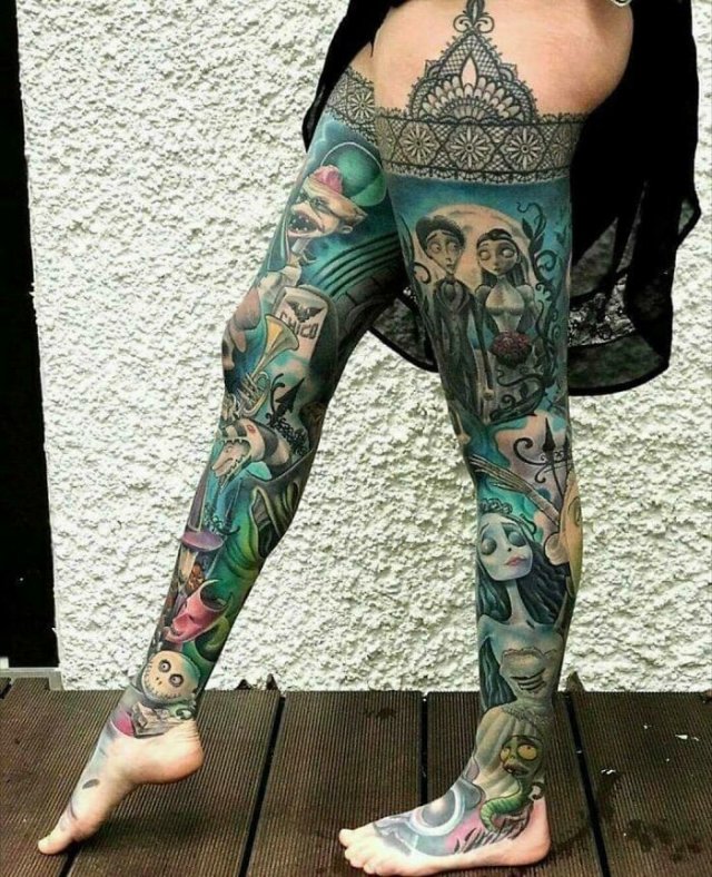 Необычные и качественные татуировки