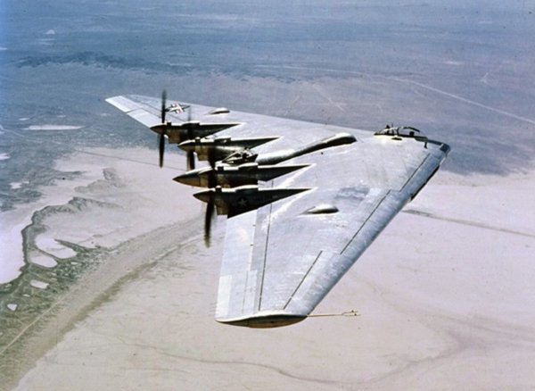 Northrop XB-35 сделан по концепции «летающее крыло»