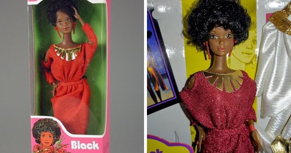 Темнокожая кукла Барби