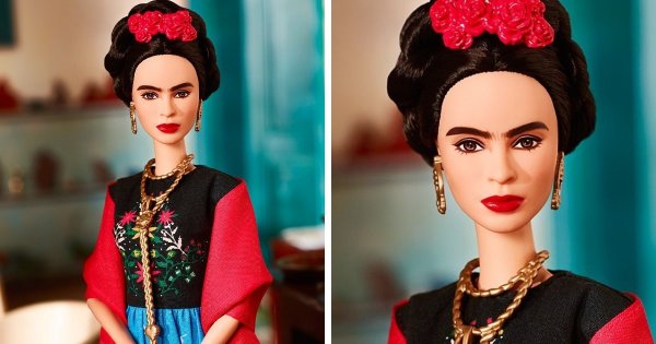 Красочная Барби в виде художницы Фриды Кало