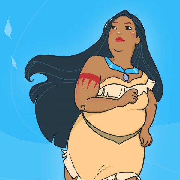 Индейская принцесса Покахонтас
