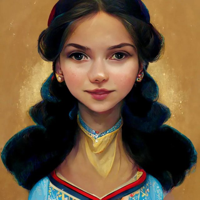 Нейросеть нарисовала диснеевских принцесс, если бы мультфильмы о них снимали в России