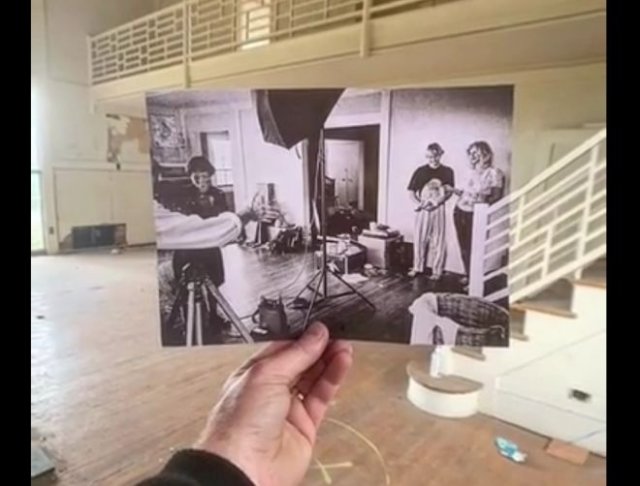 Парень прогулялся по дому Курта Кобейна с архивными фотографиями, сделанными в нем
