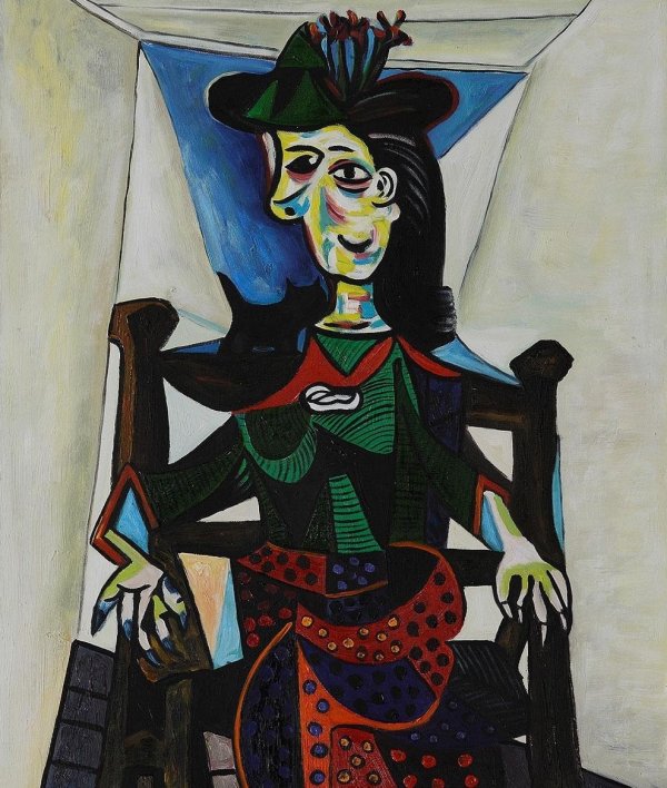 Пабло Пикассо, «Дора Маар с кошкой»