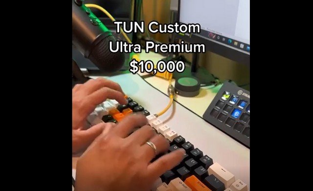 Сравнение звуков, которые издает клавиатура за 90 долларов и за 10 тысяч долларов