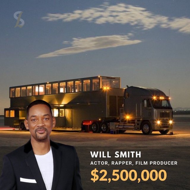 Уилл Смит показал, как выглядит его автобус за 2,5 миллиона долларов