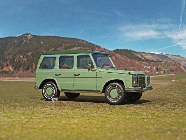 Как выглядел бы Mercedes «Гелендваген», если бы его выпустили в 1969 году?