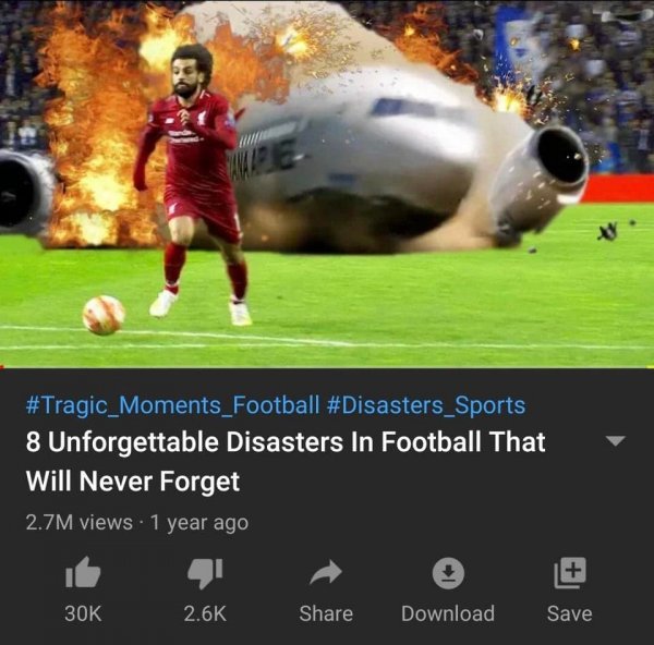 «Футбольные катастрофы, которые никогда не забудутся»