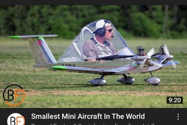 «Самый маленький мини-самолёт в мире»