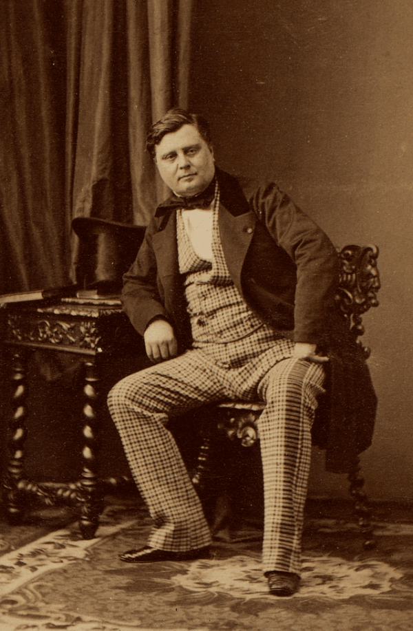 Александр Колонна-Валевский, внебрачный сын Наполеона, 1860 год