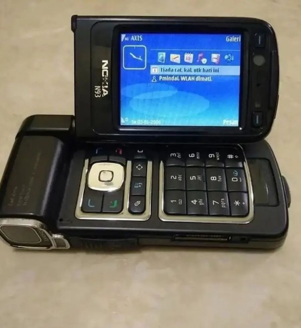 Nokia N93 — год выпуска 2003