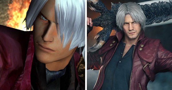 Devil May Cry (2001) и Devil May Cry 5 (2020)