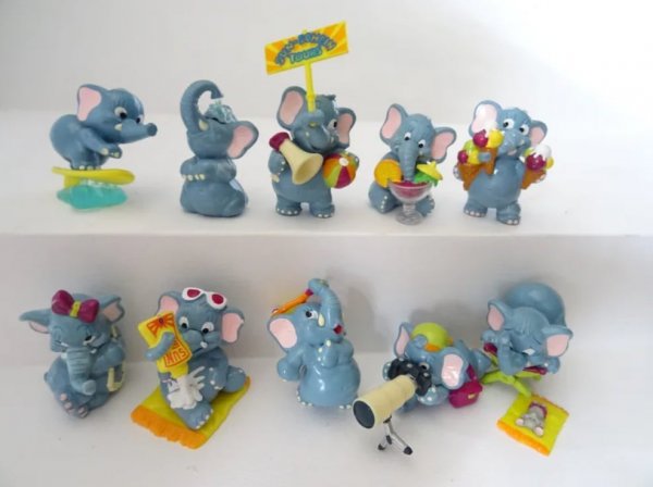 Коллекция «Слоны на пляже», 1995 год