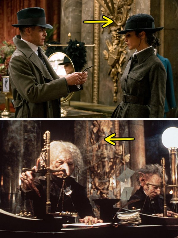 Сцену шопинга в «Чудо-женщине» снимали в том же месте, где в фильмах о Гарри Поттере находился банк Гринготтс