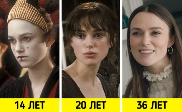 Как менялись известные актрисы, которые начали карьеру в совсем юном возрасте (15 фото)