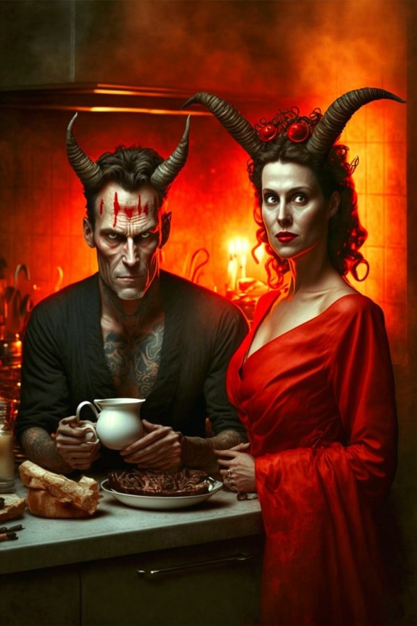 Муж и жена — одна сатана