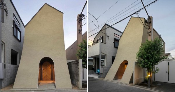 Падающий дом архитектора Тана Яманучи, Токио