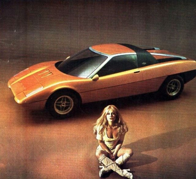 Спортивный автомобиль Ford GT-70 Turin Concept, 1970-е