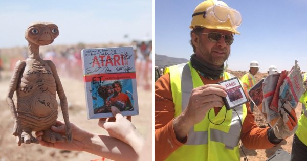 Редкие игры Atari были найдены похороненными в песках пустыни в Нью-Мексико