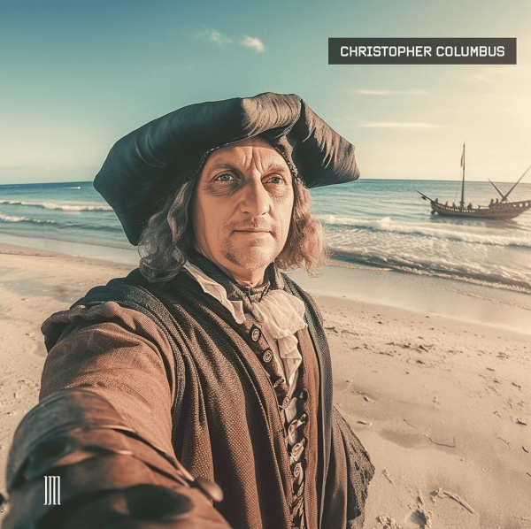 Кристофор Колумб документирует открытие новых земель