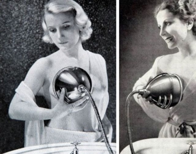 Мойка-массажер для груди, 1930 год.