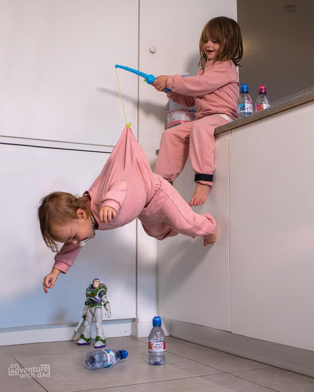 Фотограф из Бельгии делает забавные снимки с детьми, которые шокируют любую маму