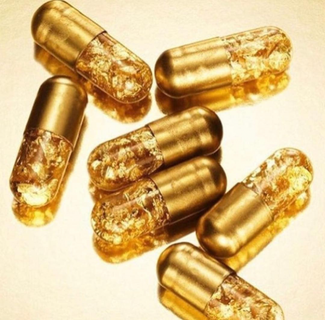 Золотые таблетки — 425 долларов за одну штуку