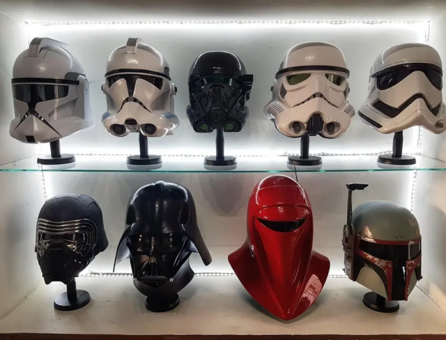Моя коллекция шлемов из” Звездных войн&quot;