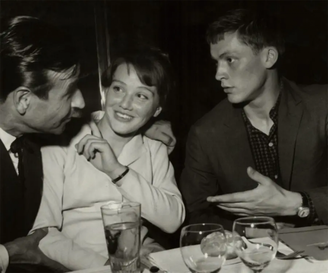 Кристиан-Жак, Жанна Прохоренко и Владимир Ивашов, Париж, 1960 год
