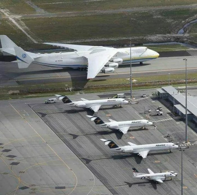 Разница между самым большим самолётом в мире А и другими обычными самолётами