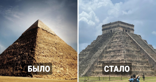Пирамида Хеопса и Чичен-Ица
