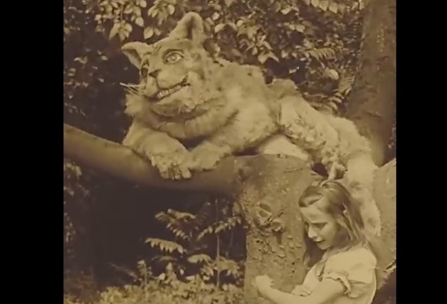 Rадры из экранизации «Алисы в стране чудес» 1915-го года