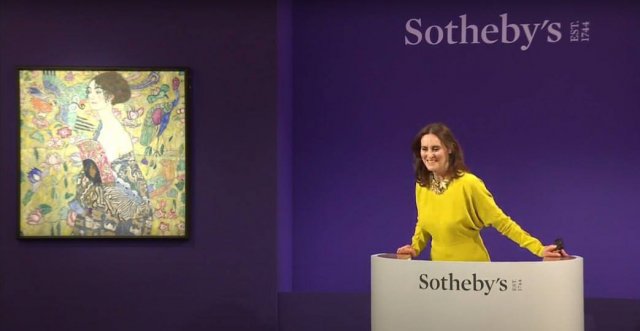 Картина Густава Климта «Дама с веером» была продана за 108,4 млн долларов